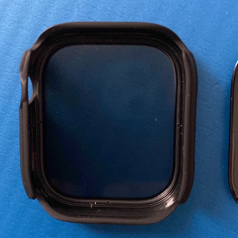 Matte black piracy screen Apple Watch Series 10 46MM case - Picture 7 of 17